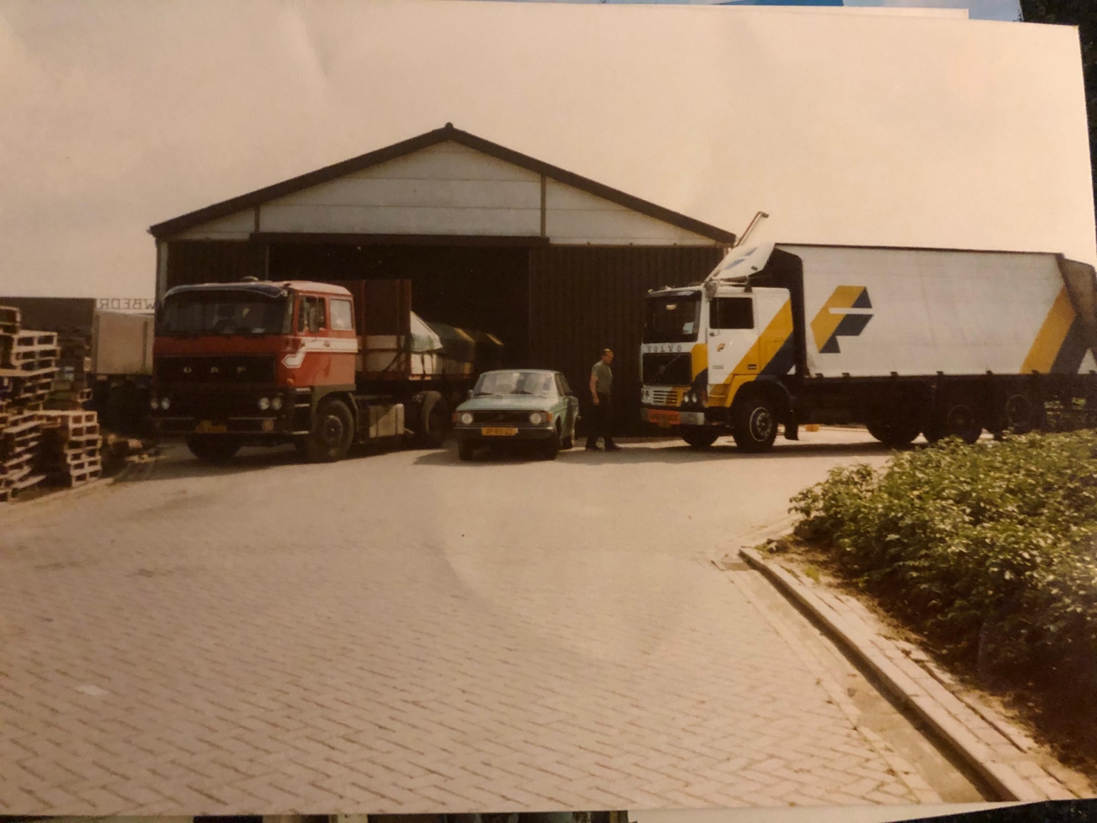 Historische vrachtwagen Transport Polfliet