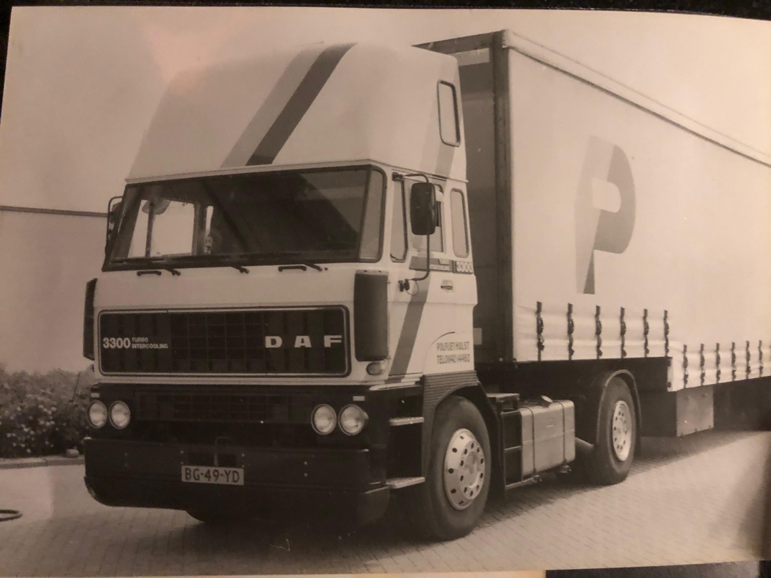 Historische vrachtwagen Transport Polfliet