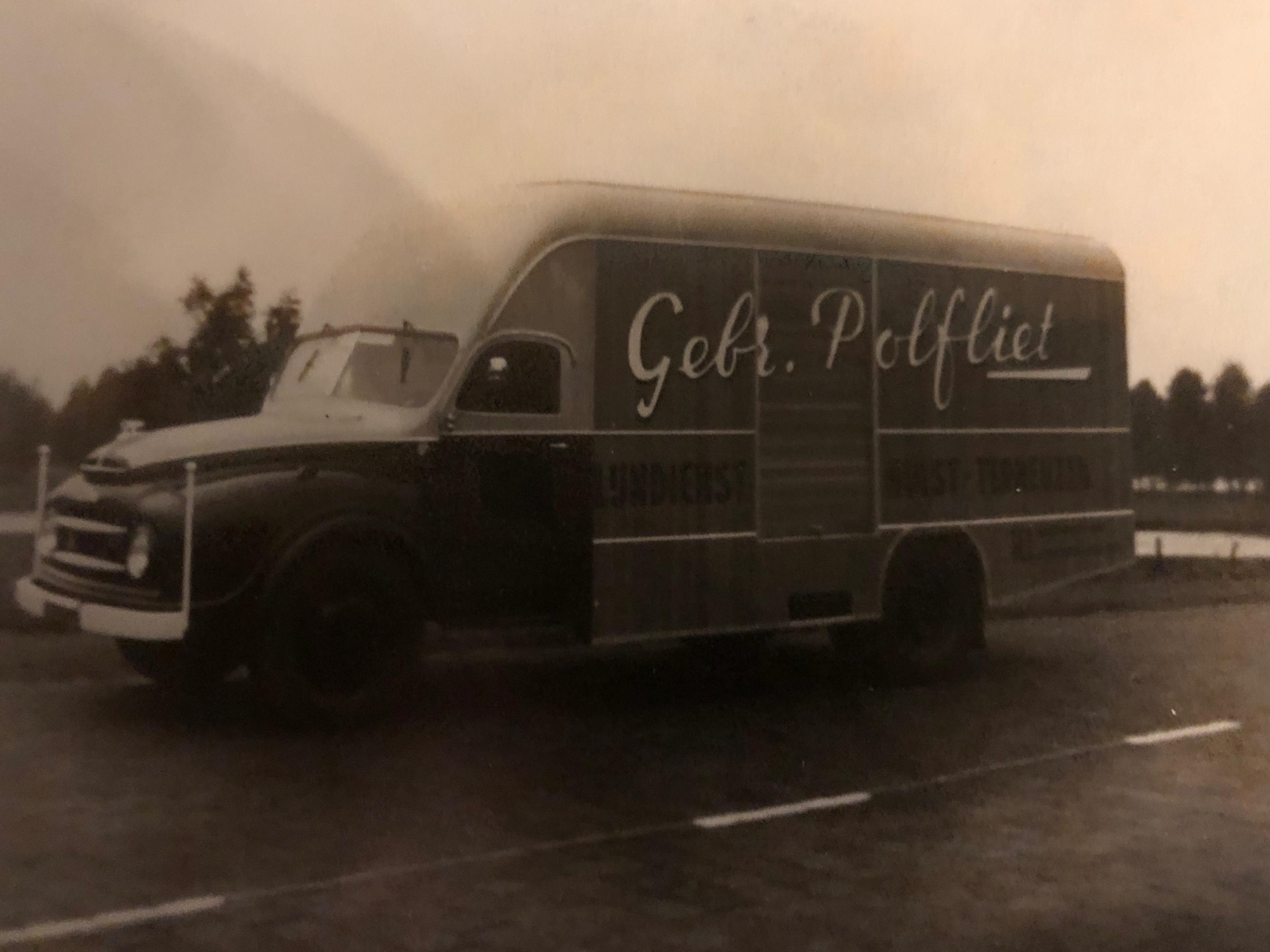 Historische vrachtwagen Transport Polfliet