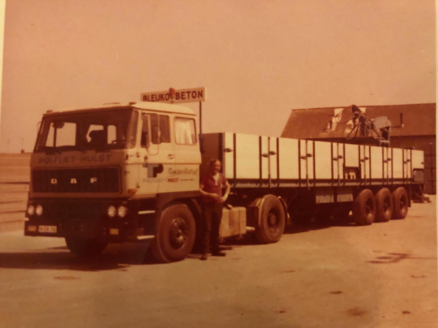 Historische vrachtwagen Transport Polfliet